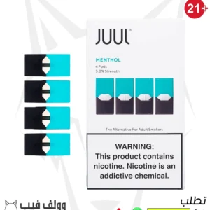 بودات جوول بنكهة المنثول 50% نيكوتين