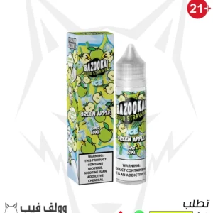 نكهة فيب تفاح اخضر ايس 3 نيكوتين