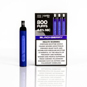 جي دي اي روميو اكس ال بلاك بيري 4.5 نيكوتين 800 بف