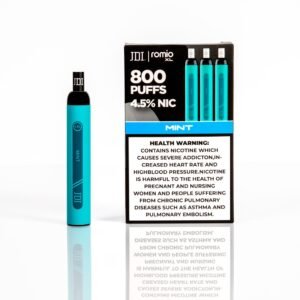 سحبة جي دي اي روميو اكس ال نعناع 4.5 نيكوتين 800 بف