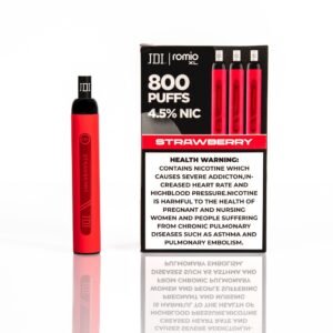 سحبة جي دي اي روميو اكس ال فرواله 4.5 نيكوتين 800 بف