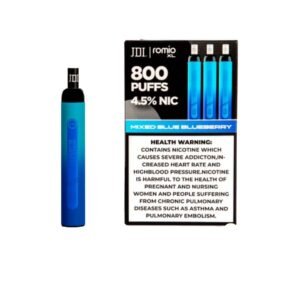 سحبة جي دي اي روميو اكس ال بلو بيري 4.5 نيكوتين 800 بف