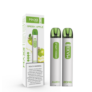 أي يو سي ماكسي بلس تفاح اخضر 1500 سحبه 20 نيكوتين