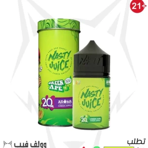 ناستي تفاح اخضر 3 نيكوتين