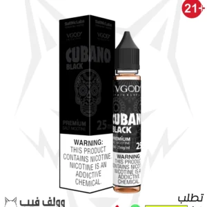 نكهة فيب في جود كبانو بلاك 30 نيكوتين 30 مل