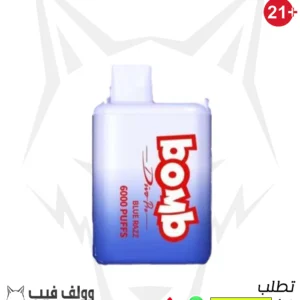 بومب بلو راز  6000 بف 20 نيكوتين
