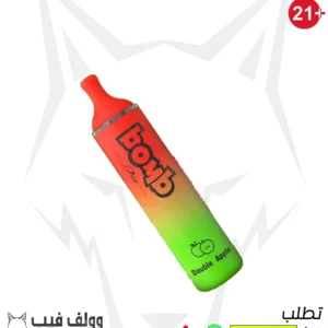 سحبة بومب ديفو 4000 بف دبل ابل 50 نيكوتين