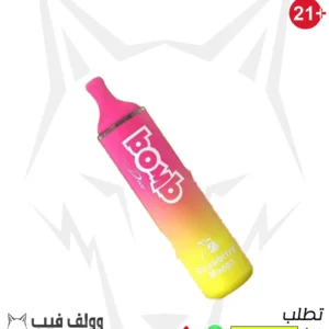 سحبة بومب ديفو 4000 بف ستروبيري مانجو 50 نيكوتين