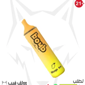 سحبة بومب ديفو 4000 بف مانجو مينت 50 نيكوتين