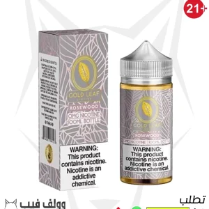 نكهة فيب جولد ليف توباكو مع ورد 100 مللي 3 نكوتين