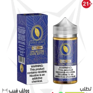 نكهة فيب جولد ليف رويال اوكا كريمي توباكو 100 مللي 3 نكوتين