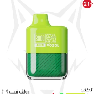فوزول ابل مانجو ويترميلون 3000 بف 50 نيكوتين