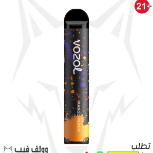 سحبة فوزول بار مانجو بيتش 2200 بف 50 نيكوتين