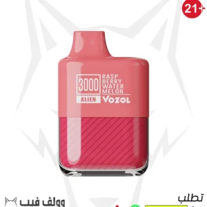 سحبة فوزول راسبيري واترميلون 3000 بف 50 نيكوتين