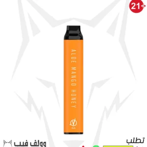 في بار مانجو مع عسل 20 نيكوتين 3000 سحبة