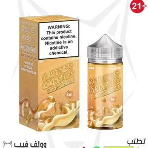 كاسترد مونستير بتر سكوتش 100 مللي 3 نكوتين