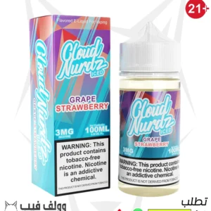 كلاود جريب ستروبيري 3 نيكوتين 120 مللي