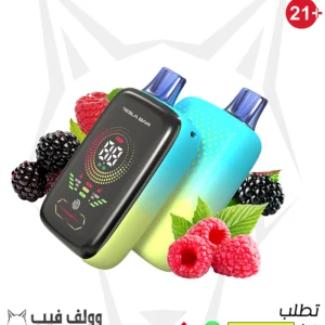سحبة تسلا بار بنكهة ميكس بيري 25000 سحبة