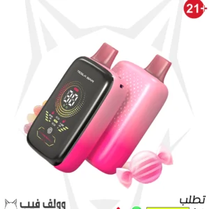 سحبة تسلا بار بنكهة فاكينج فاب 25000 سحبة