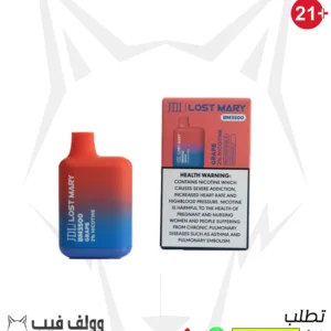 لوست بيري ساكورا عنب 20 نيكوتين 3500 بف