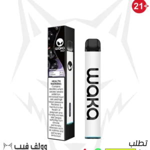 واكا سولو بلاك كرانت 18 نيكوتين 1800 بف