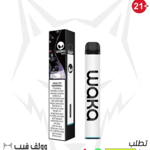 واكا سولو عنب 18 نيكوتين 1800 بف