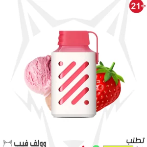 سحبة فوزول جير فراولة توت كرز 600 سحبة 20 نيكوتين