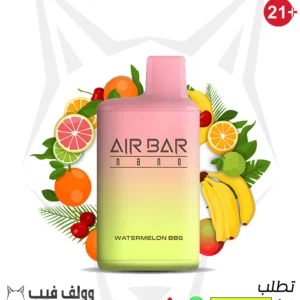 سحبة اير بار نانو 800 سحبة بطيخ BBG 20 ملغ