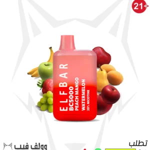 سحبة الف بار خوخ ومانجو وبطيخ BC5000 - 20 ملغ