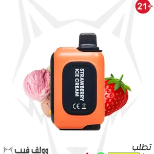 سحبة انستا بار آيس كريم الفراولة WT15000 سحبة