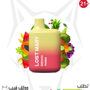 lost mary mango bm3500 puffs 2mg