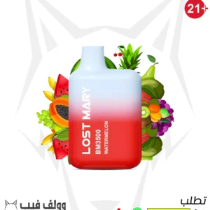 lost mary watermelon bm3500 puffs 2mg