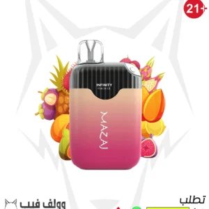 mazaj peach ice 4500 puffs 50mg