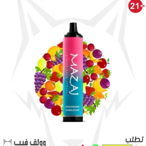 mazaj strawberry bubblegum 5000 puffs 50mg