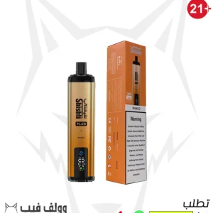سحبة شيشتي بلس مانجو 12000 سحبة 3 نيكوتين
