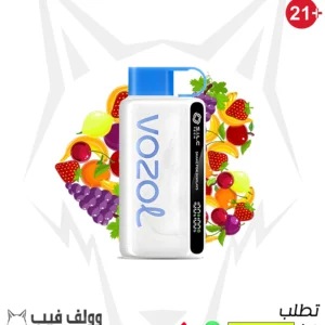 سحبة فوزول ستار توت أزرق نعناع 12000 سحبة 20 نيكوتين