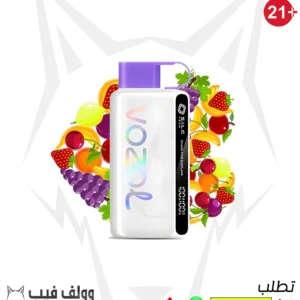 سحبة فوزول ستار عنب نعناع 12000 سحبة 20 نيكوتين