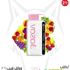 سحبة فوزول ستار خوخ نعناع 12000 سحبة 20 نيكوتين