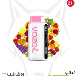 سحبة فوزول ستار ليمون وردي 12000 سحبة 20 نيكوتين