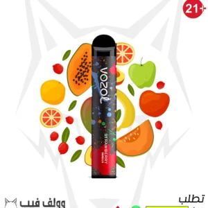 سحبة فوزول فراولة فانيليا 1600 سحبة 50 نيكوتين