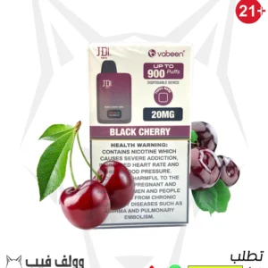 JDI Vabeen mini Black cherry 20mg 900 puffs