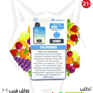 JDI Vabeen mini California 20mg 900 puffs