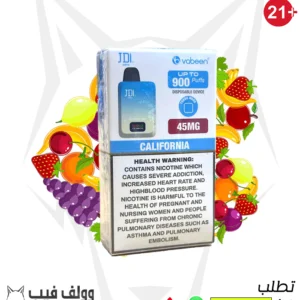 JDI Vabeen mini California 45mg 900 puffs