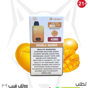 JDI Vabeen mini Double mango 45mg 900 puffs