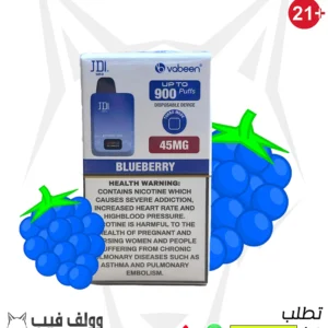 JDI Vabeen mini blueberry 45mg 900 puffs