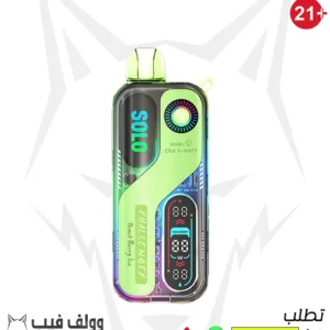 SOLO BAR 30000 PUFFS peach berry ice