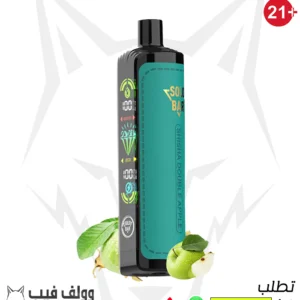 Shisha Double Apple solobar dtl25000
