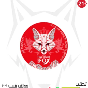 WHITE FOX RED FULL CHARGE GT TOBACCO