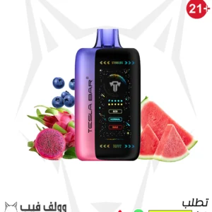 TESAL BAR  XT 40000 PUFFS BLUERAZZ WATERMELON DRAGON FRUIT 20MG