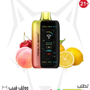 TESAL BAR  XT 40000 PUFFS CHERRY PEACH LEMONADE 20MG
